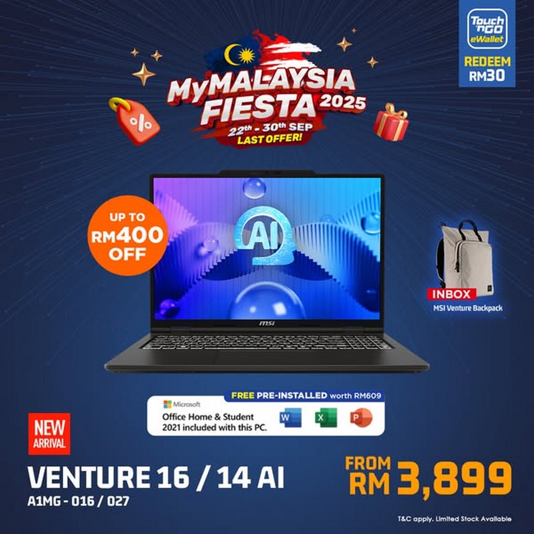 MSI-Malaysia-Exciting-Laptop-Deals-1 Now-30 September 2025: MSI Malaysia: Exciting Laptop Deals: Up to RM4,000 Discount Promotion
