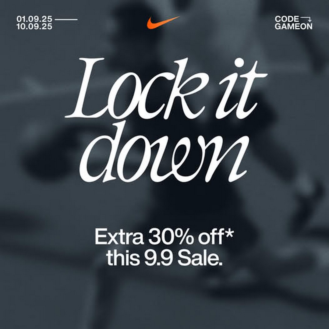 Nike-Malaysia-Extra-30-Off-Sale-on-Sale Now till 10 September 2025: Nike Malaysia: Extra 30% Off Sale on Sale Items Promotion