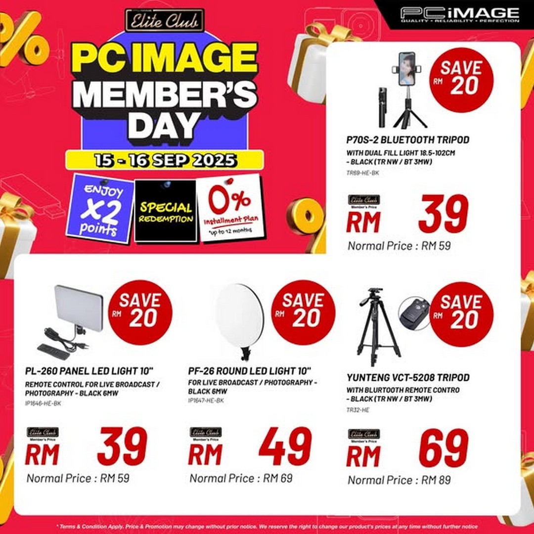PC-Image-Members-Day-Sale-1 15-16 September 2025: PC Image Member’s Day Sale with Rewards, Redemptions and Installment Deals
