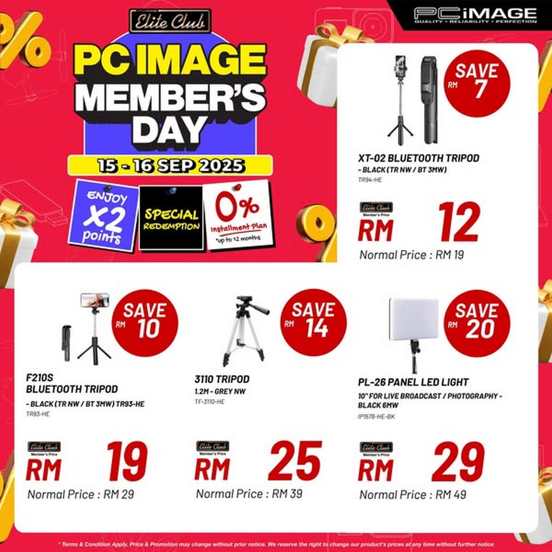 PC-Image-Members-Day-Sale 15-16 September 2025: PC Image Member’s Day Sale with Rewards, Redemptions and Installment Deals