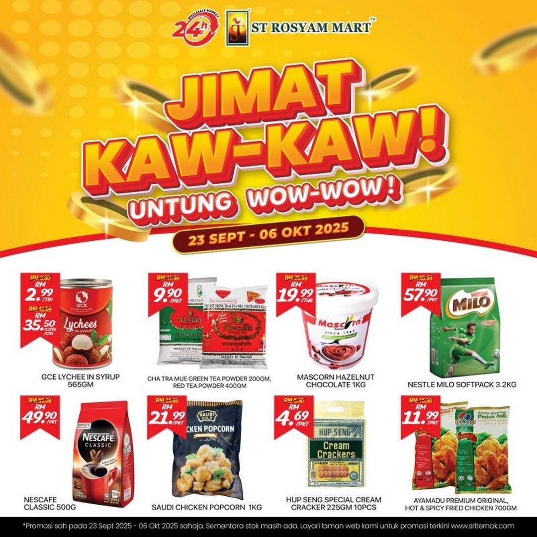 ST-Rosyam-Mart-Jimat-Kaw-Kaw-Deals-Promotion-3 23 September – 6 October 2025: ST Rosyam Mart Jimat Kaw Kaw Deals Promotion Across Malaysia Outlets