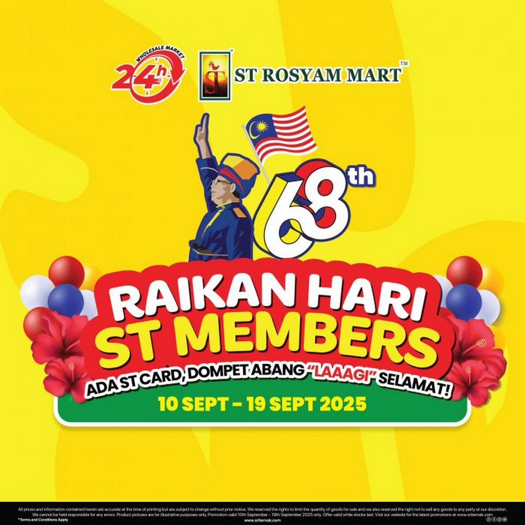 ST-Rosyam-Mart-Member-Day-Exclusive-Deals-Sale 10-19 September 2025: ST Rosyam Mart, Member Day Exclusive Deals Sale for ST Card Holders