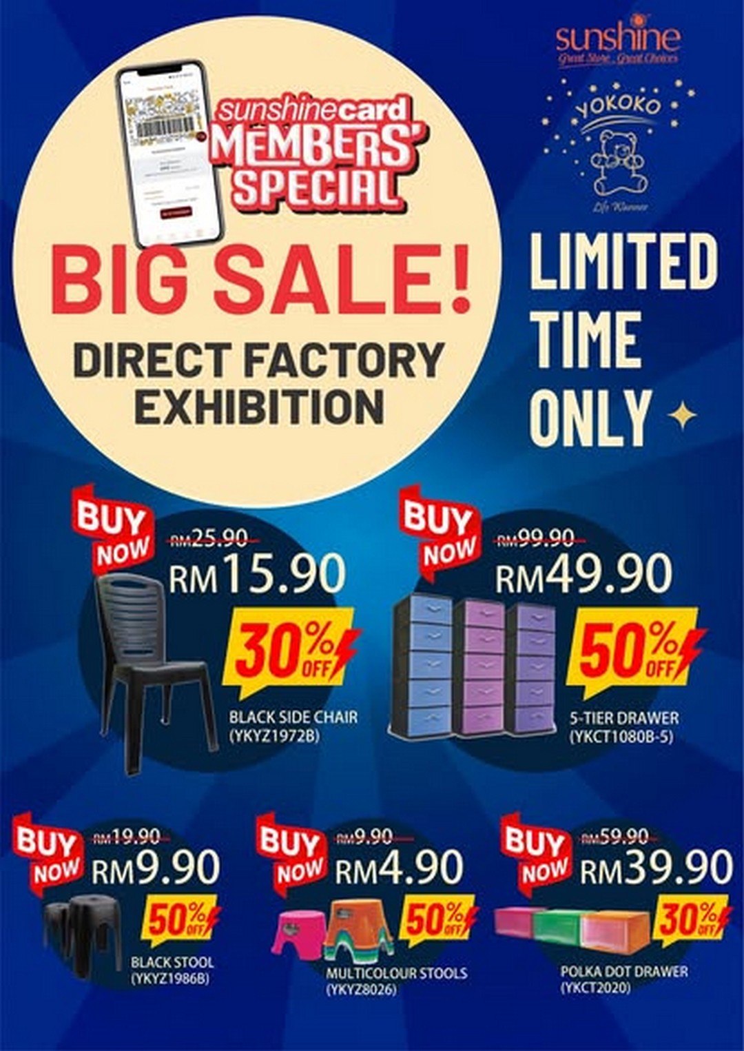 Sunshine-Malaysia-Direct-Factory-Yokoko-Plasticware-Exhibition-2 20 September 2025 onwards: Sunshine Malaysia: Direct Factory Yokoko Plasticware Exhibition: Sale