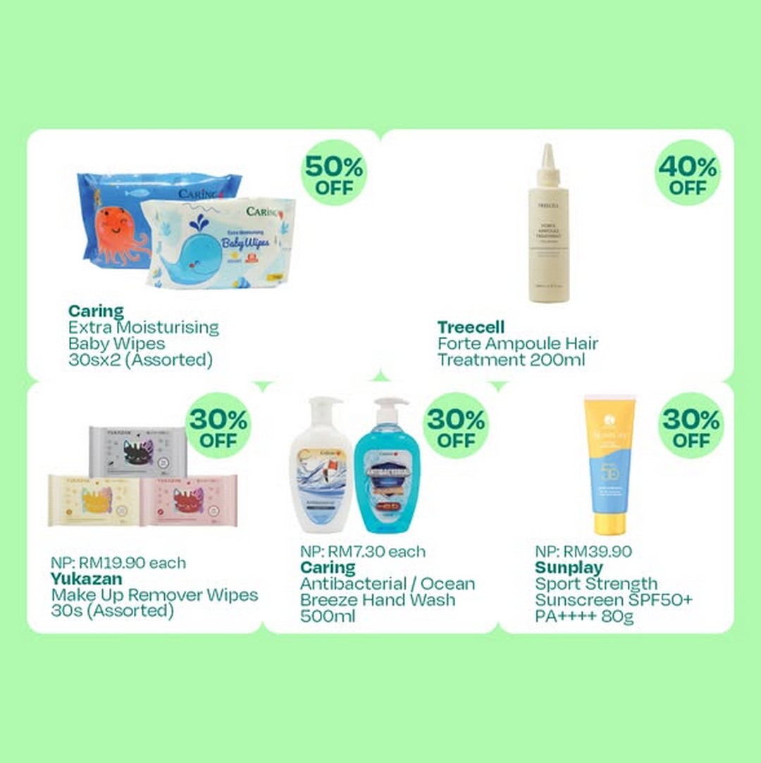 CARiNG-Pharmacy-Cheaper-Lower-Deals-on-Beauty-3 30 October–3 November 2025: CARiNG Pharmacy: Cheaper & Lower Deals on Beauty: Promotion on Skincare and Personal Care