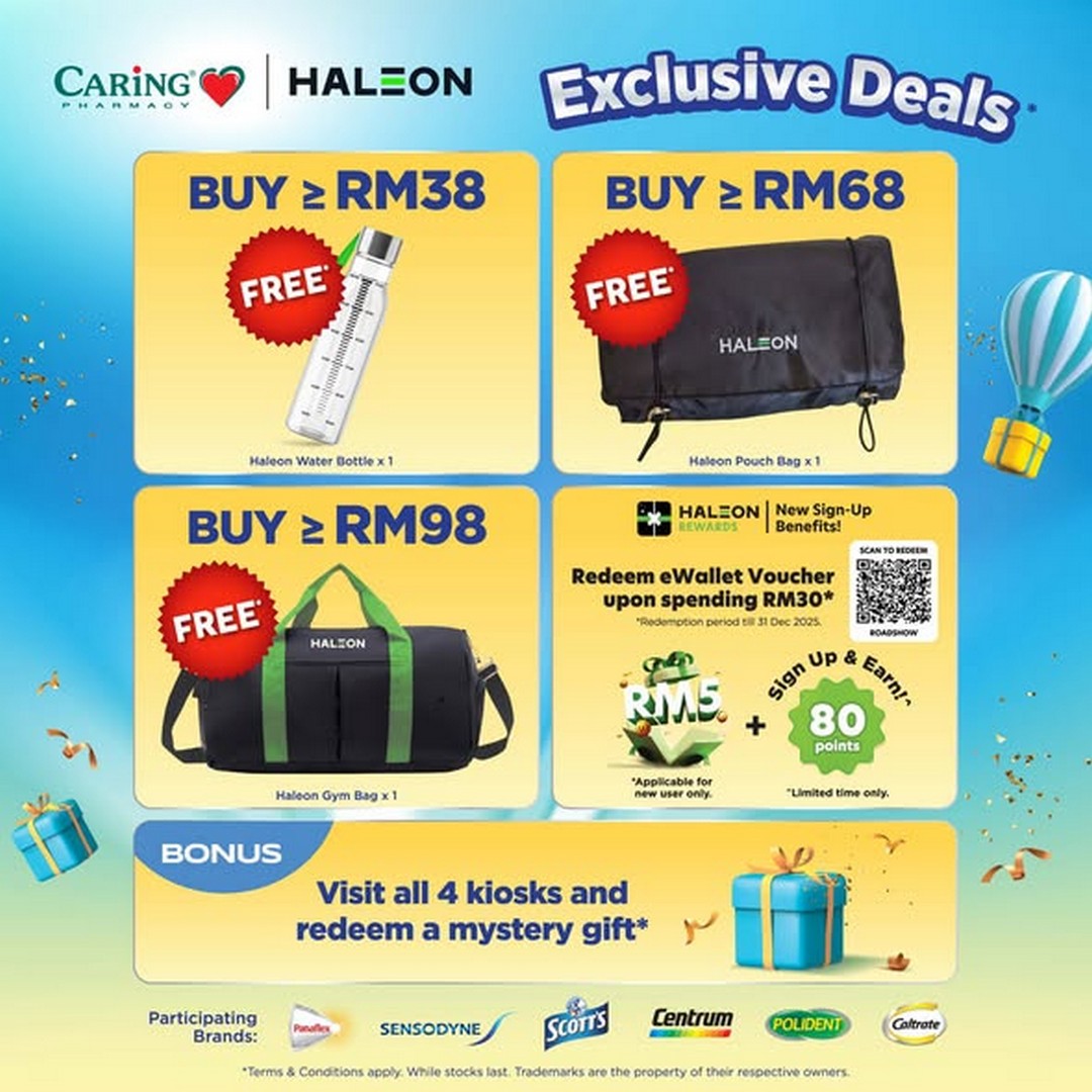 CARiNG-Pharmacy-x-Haleon-Roadshow-2 27 October-2 November 2025: CARiNG Pharmacy x Haleon Roadshow: Health & Wellness Promotion with Free Gifts