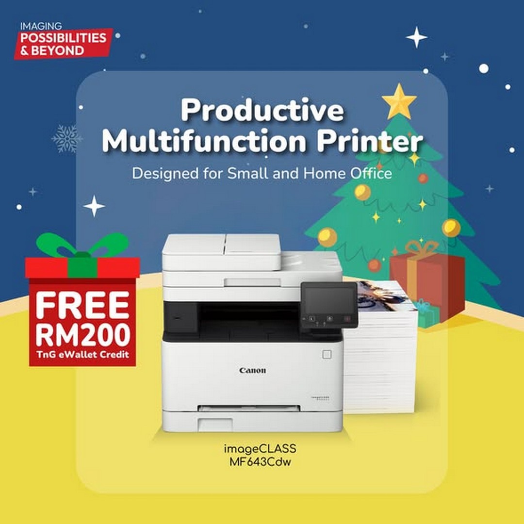 Canon-Malaysia-Free-Touch-n-Go-Credit-Promotion-1 Now till 31 December 2025: Canon Malaysia: Free Touch 'n Go Credit Promotion on Selected All-in-One Laser Printers