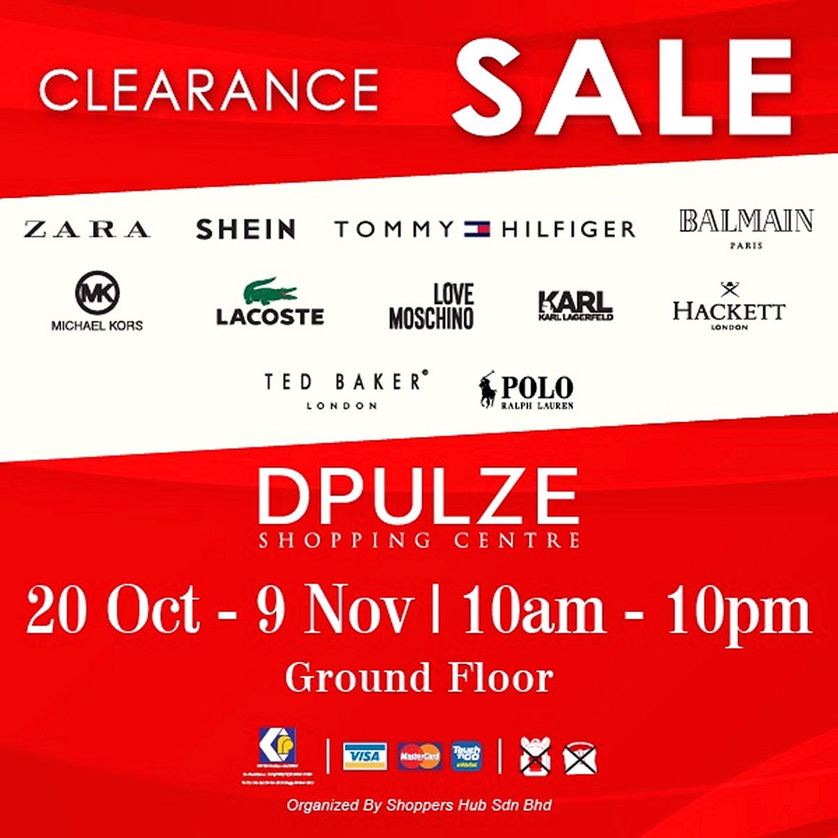 Dpulze-Branded-Warehouse-Sale-2025 20 Oct–9 Nov 2025: Cyberjaya’s DPULZE Branded Fashion Sale – Up to 90% OFF Luxury Labels You’ll Regret Missing!