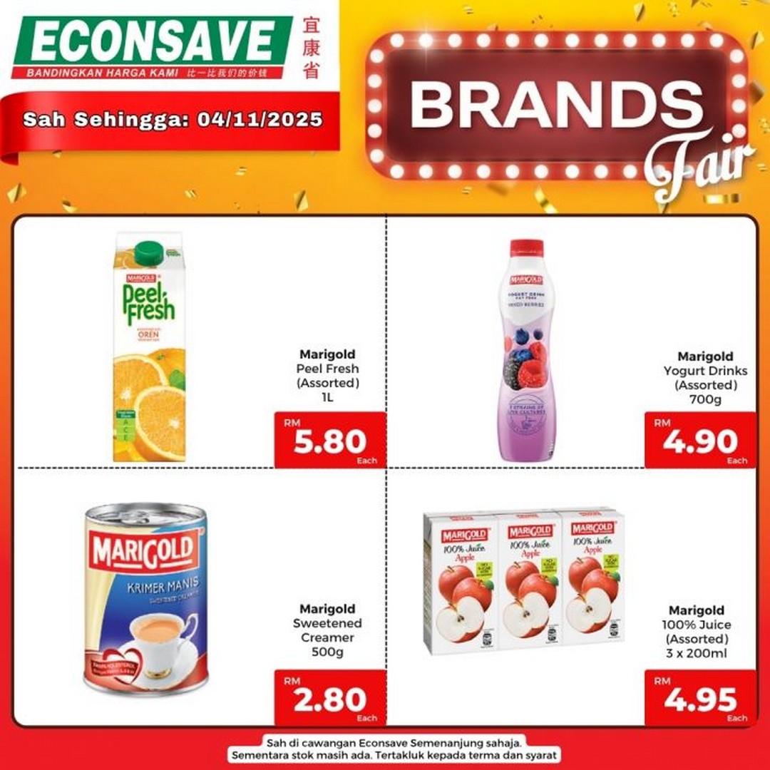 Econsave-Brand-Fair-Promotion-Incredible-Deals-7 28 October-4 November 2025: Econsave Brand Fair Promotion: Incredible Deals on Top Brands Across Groceries, Baby Care, and Household Essentials