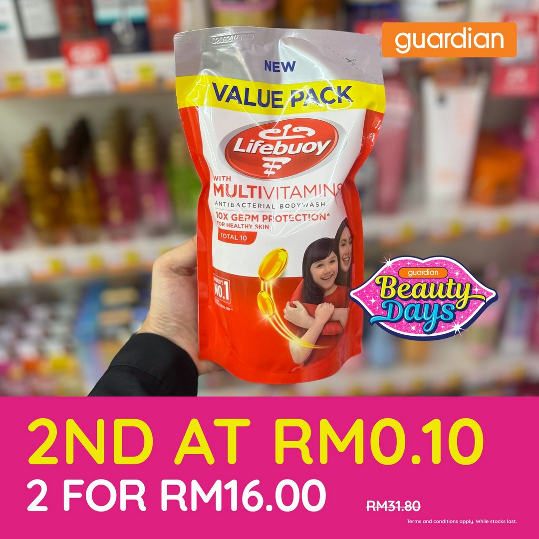 Guardian-Malaysia-Buy-1-Get-2nd-Item-for-RM0.10-Personal-4 30 October–3 November 2025: Guardian Malaysia: Buy 1 Get 2nd Item for RM0.10 Personal Care Promotion