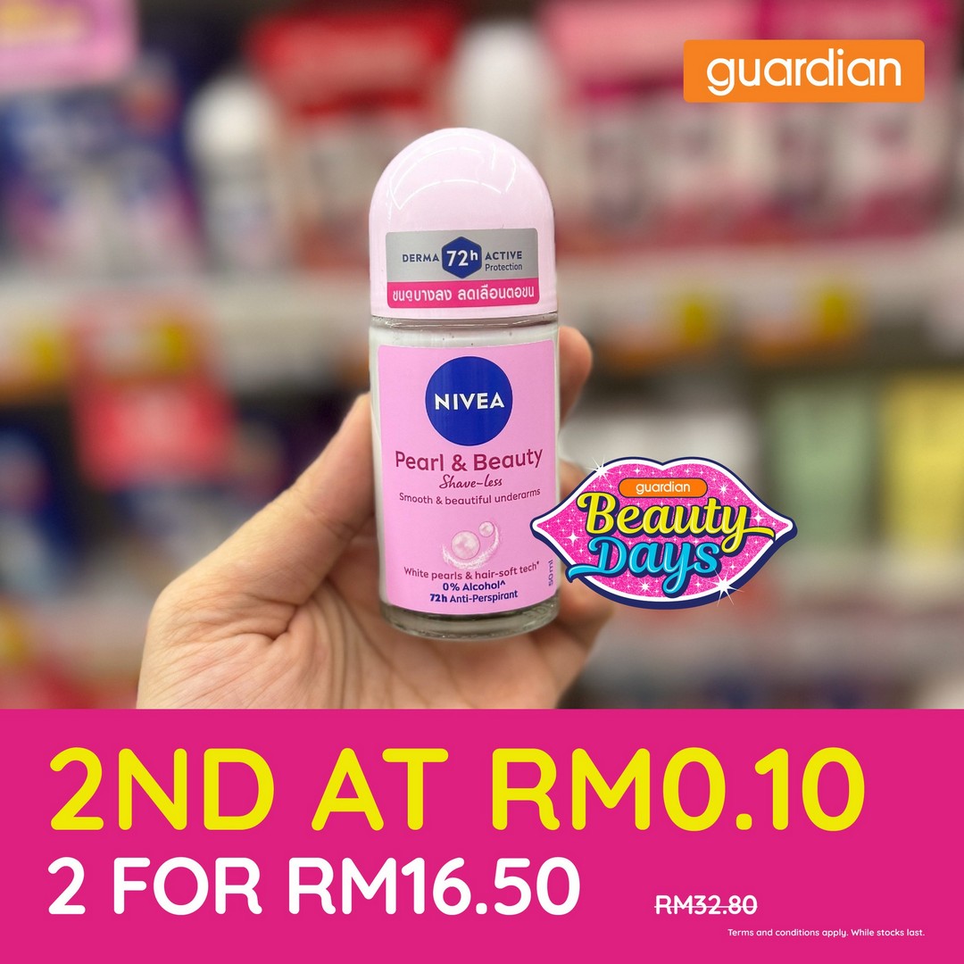Guardian-Malaysia-Buy-1-Get-2nd-Item-for-RM0.10-Personal-6 30 October–3 November 2025: Guardian Malaysia: Buy 1 Get 2nd Item for RM0.10 Personal Care Promotion