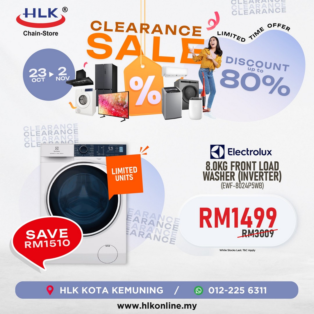 HLK-Kota-Kemuning-Clearance-Sale-11 23 October-2 November 2025: HLK Kota Kemuning: Clearance Sale with Up to 80% Off