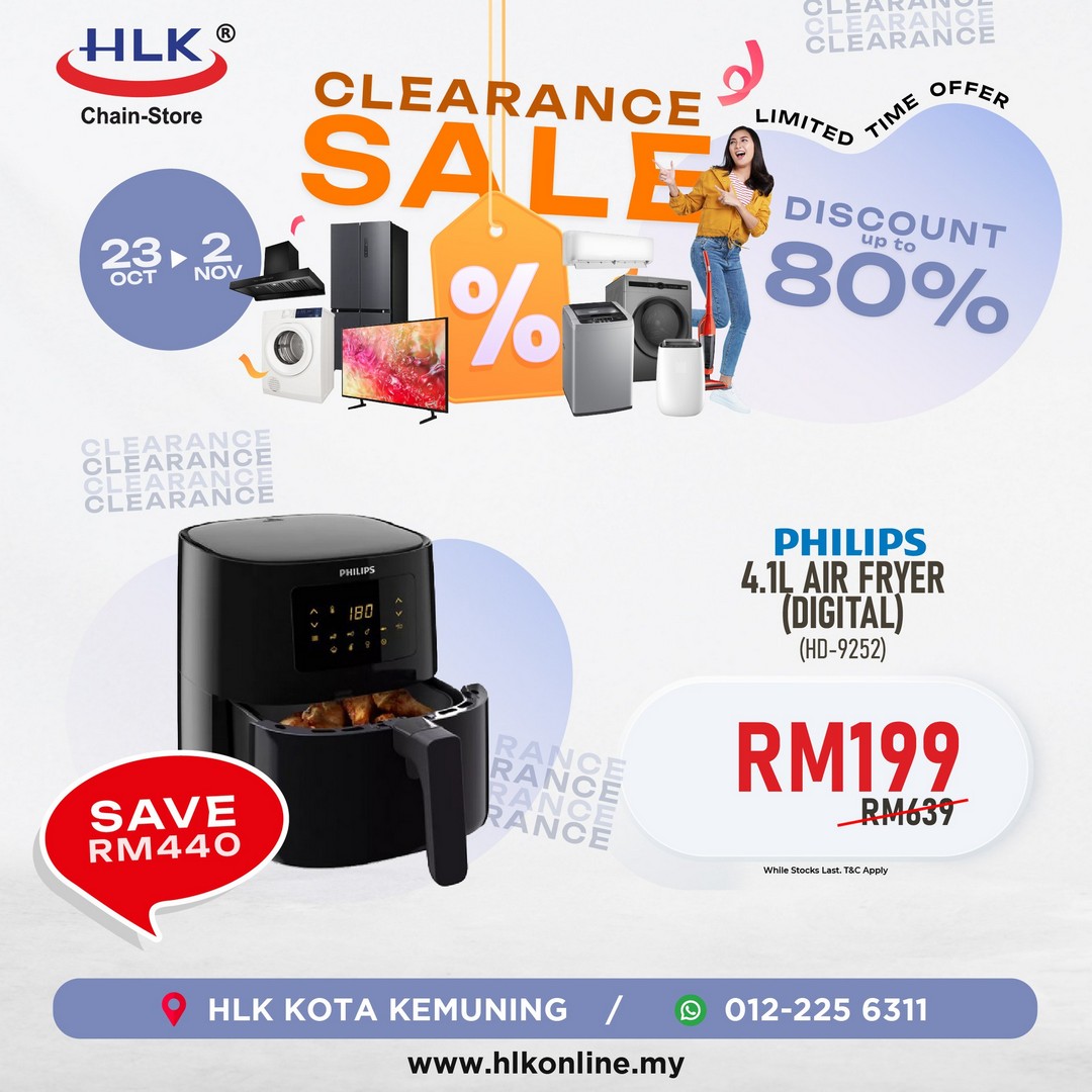 HLK-Kota-Kemuning-Clearance-Sale-18 23 October-2 November 2025: HLK Kota Kemuning: Clearance Sale with Up to 80% Off