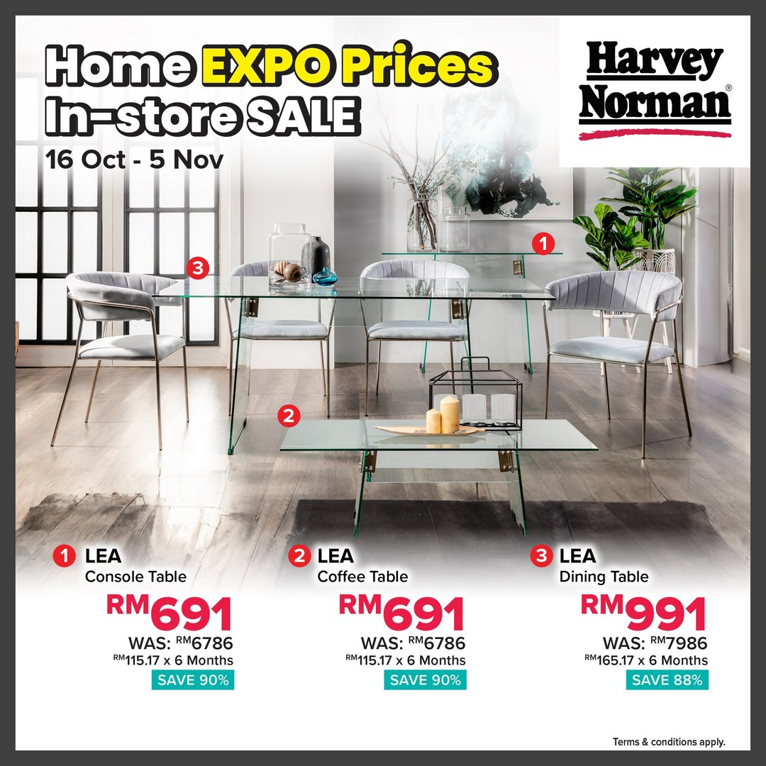 Harvey-Norman-Malaysia-Home-Expo-Prices-Up-to-80-Off-11 16 October–5 November 2025: Harvey Norman Malaysia: Home Expo Prices Up to 80% Off