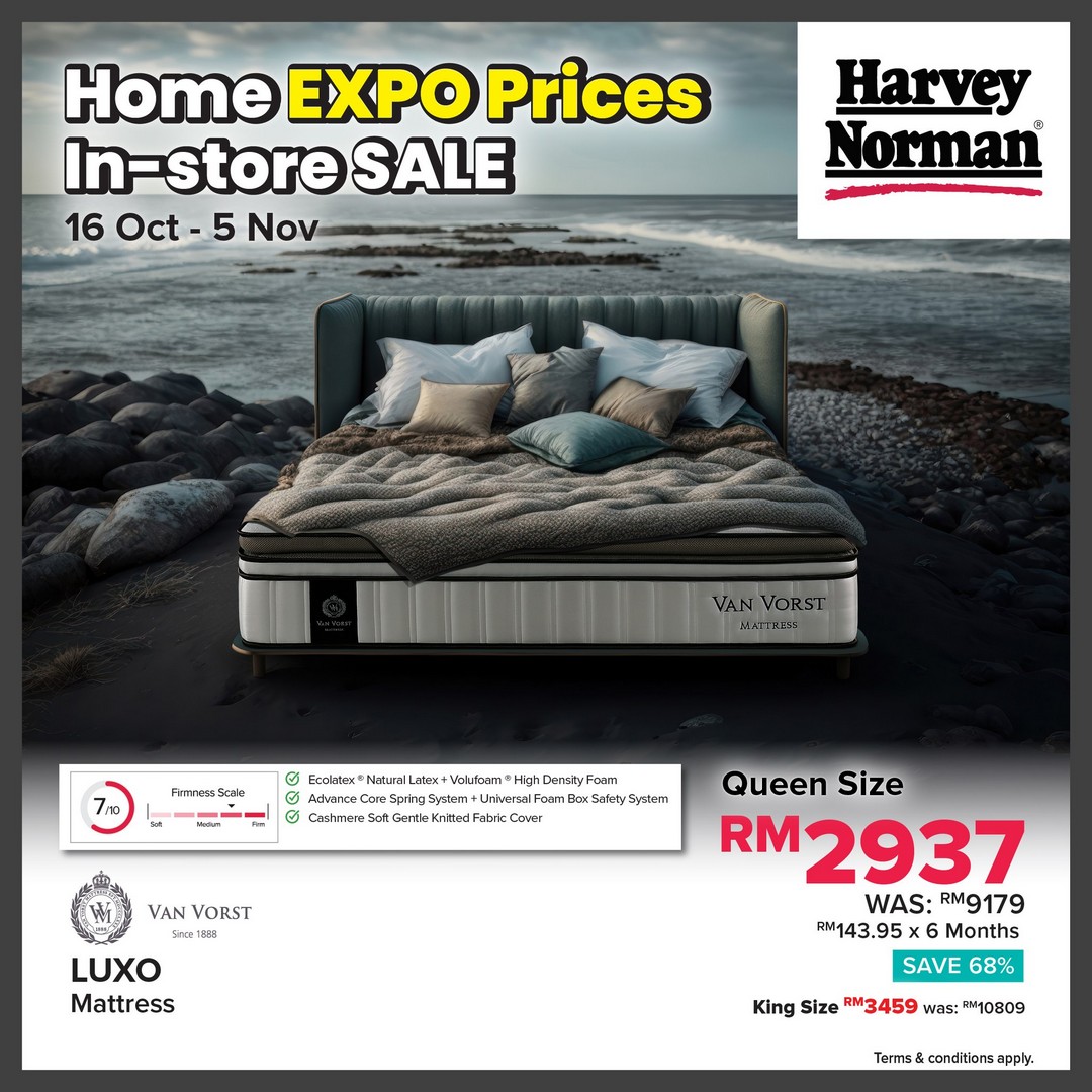 Harvey-Norman-Malaysia-Home-Expo-Prices-Up-to-80-Off-9 16 October–5 November 2025: Harvey Norman Malaysia: Home Expo Prices Up to 80% Off