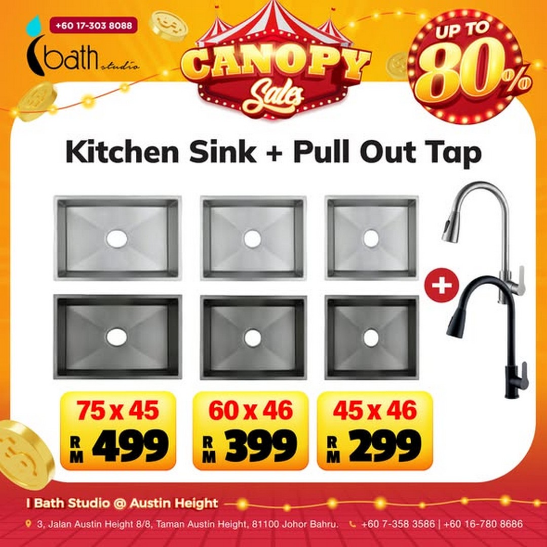 I-Bath-Studio-Canopy-Sale-3-Copy 30 October–2 November 2025: I Bath Studio Canopy Sale, Up to 80% OFF Bathroom, Kitchen & Home Essentials in Johor Bahru