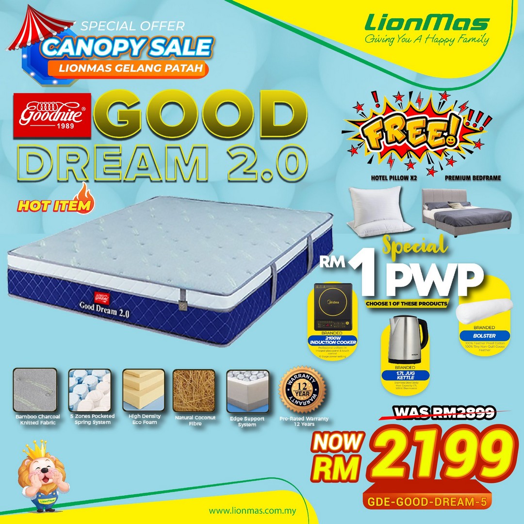 Lionmas-Furnishers-HQ-Lionmas-Canopy-Sale-4 30 October-10 November 2025: Lionmas Furnishers HQ: Lionmas Canopy Sale Gelang Patah 2025: Furniture & Mattress Promotion