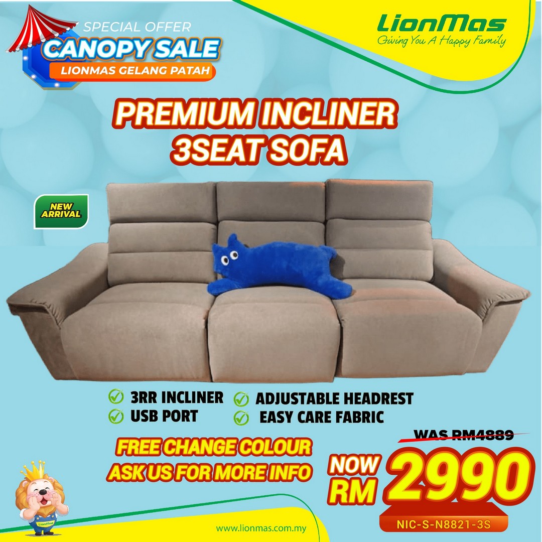 Lionmas-Furnishers-HQ-Lionmas-Canopy-Sale-5 30 October-10 November 2025: Lionmas Furnishers HQ: Lionmas Canopy Sale Gelang Patah 2025: Furniture & Mattress Promotion