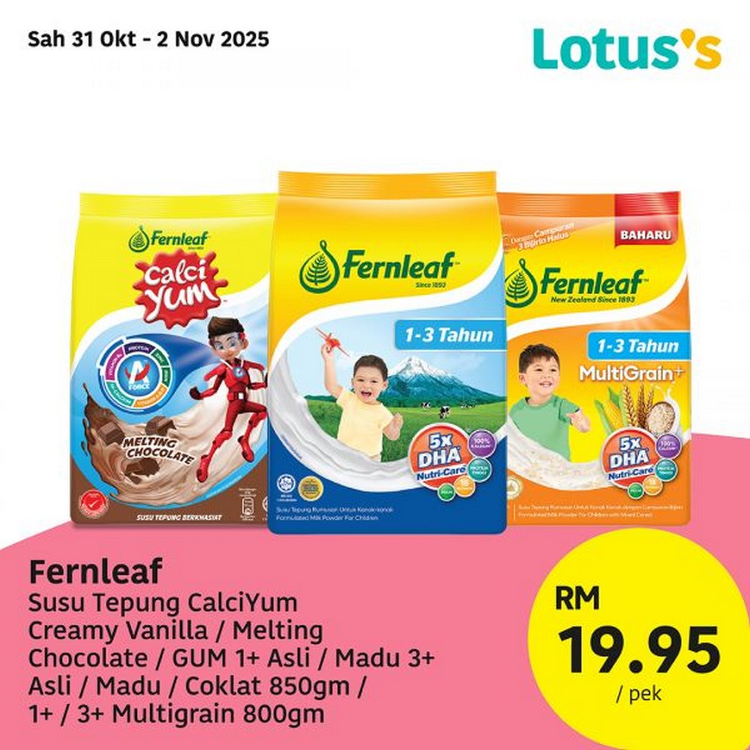 Lotuss-Malaysia-Baby-Products-Deals-on-Milk-Diapers-More-5 31 October–2 November 2025: Lotus’s Malaysia: Baby Products Deals on Milk, Diapers & More Promotion