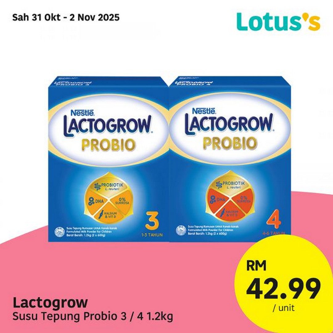 Lotuss-Malaysia-Baby-Products-Deals-on-Milk-Diapers-More-9 31 October–2 November 2025: Lotus’s Malaysia: Baby Products Deals on Milk, Diapers & More Promotion