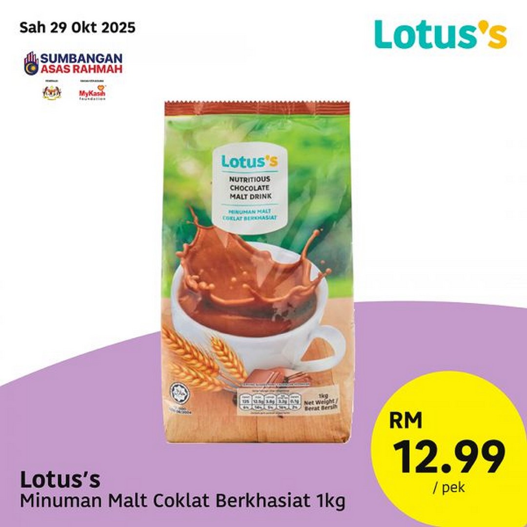 Lotuss-Malaysia-Brand-Products-Promotion-3 29 October 2025: Lotus’s Malaysia: Brand Products Promotion: Save More on Everyday Essentials