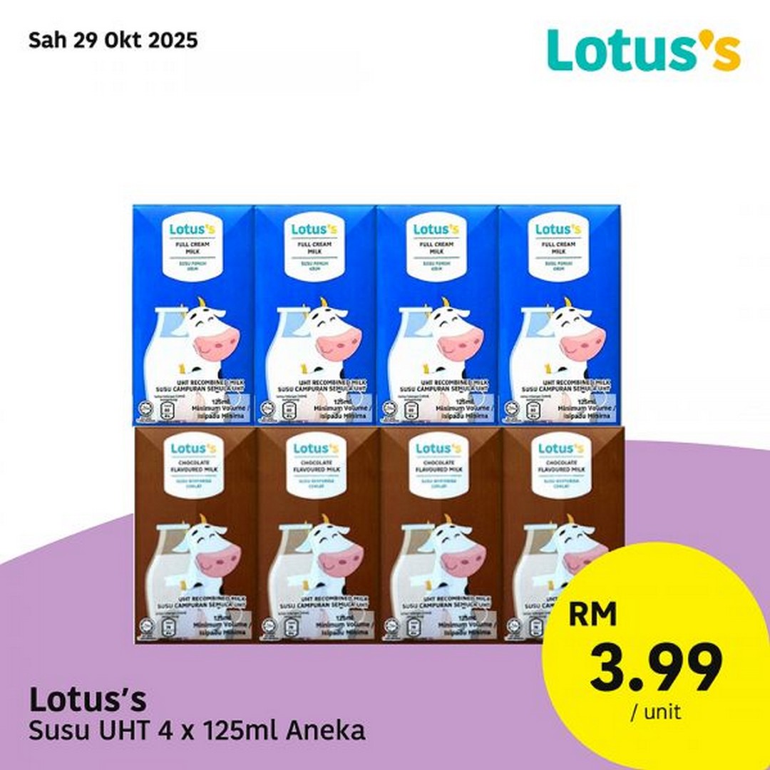 Lotuss-Malaysia-Brand-Products-Promotion-5 29 October 2025: Lotus’s Malaysia: Brand Products Promotion: Save More on Everyday Essentials