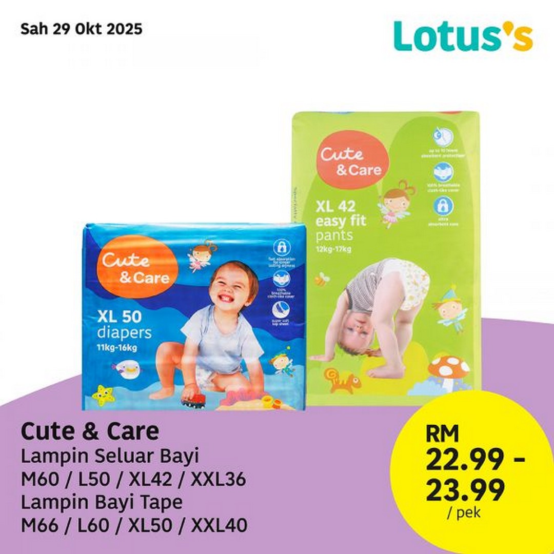 Lotuss-Malaysia-Brand-Products-Promotion-6 29 October 2025: Lotus’s Malaysia: Brand Products Promotion: Save More on Everyday Essentials