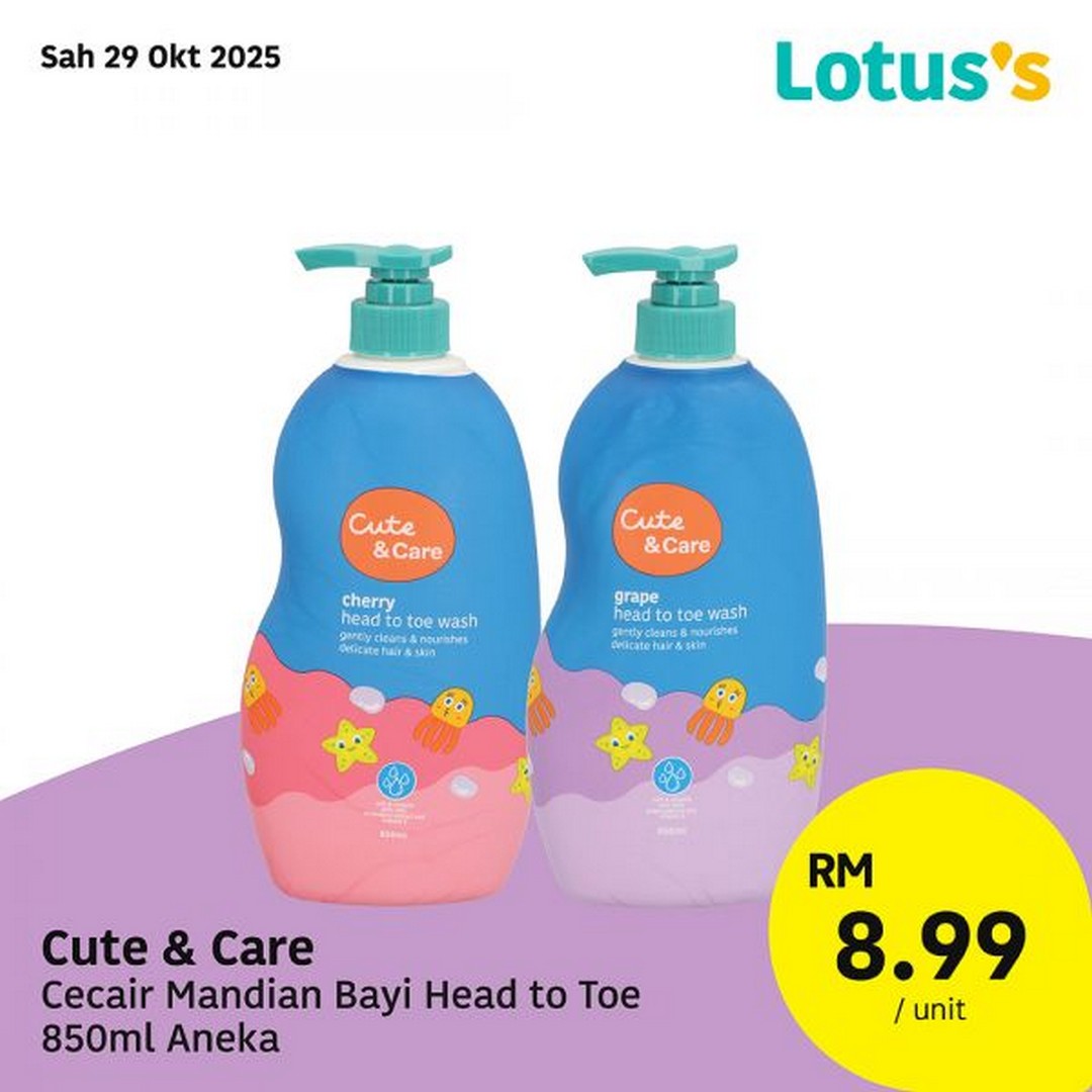Lotuss-Malaysia-Brand-Products-Promotion-8 29 October 2025: Lotus’s Malaysia: Brand Products Promotion: Save More on Everyday Essentials