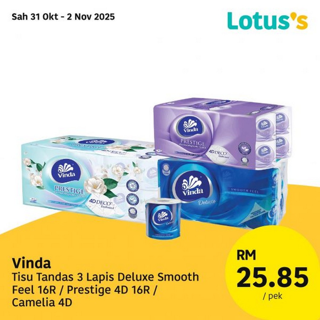 Lotuss-Malaysia-Pasti-Berbaloi-Deals-14 31 October–5 November 2025: Lotus’s Malaysia: Pasti Berbaloi Deals: Grocery and Daily Essentials Promotion