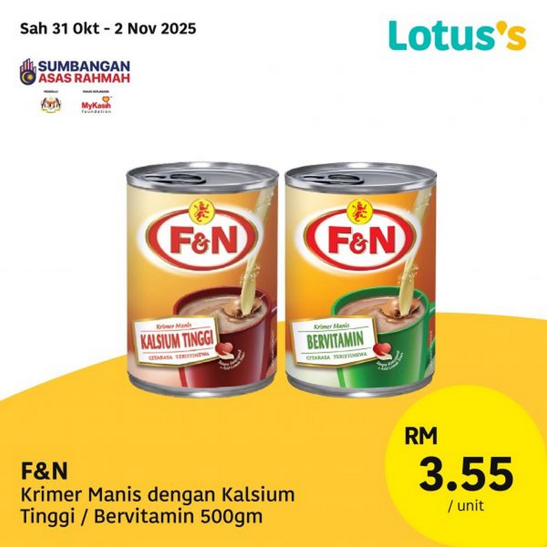 Lotuss-Malaysia-Pasti-Berbaloi-Deals-3 31 October–5 November 2025: Lotus’s Malaysia: Pasti Berbaloi Deals: Grocery and Daily Essentials Promotion