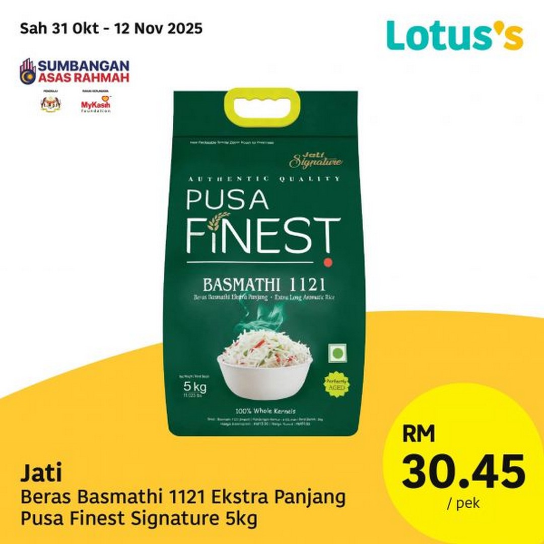 Lotuss-Malaysia-Pasti-Berbaloi-Deals-4 31 October–5 November 2025: Lotus’s Malaysia: Pasti Berbaloi Deals: Grocery and Daily Essentials Promotion