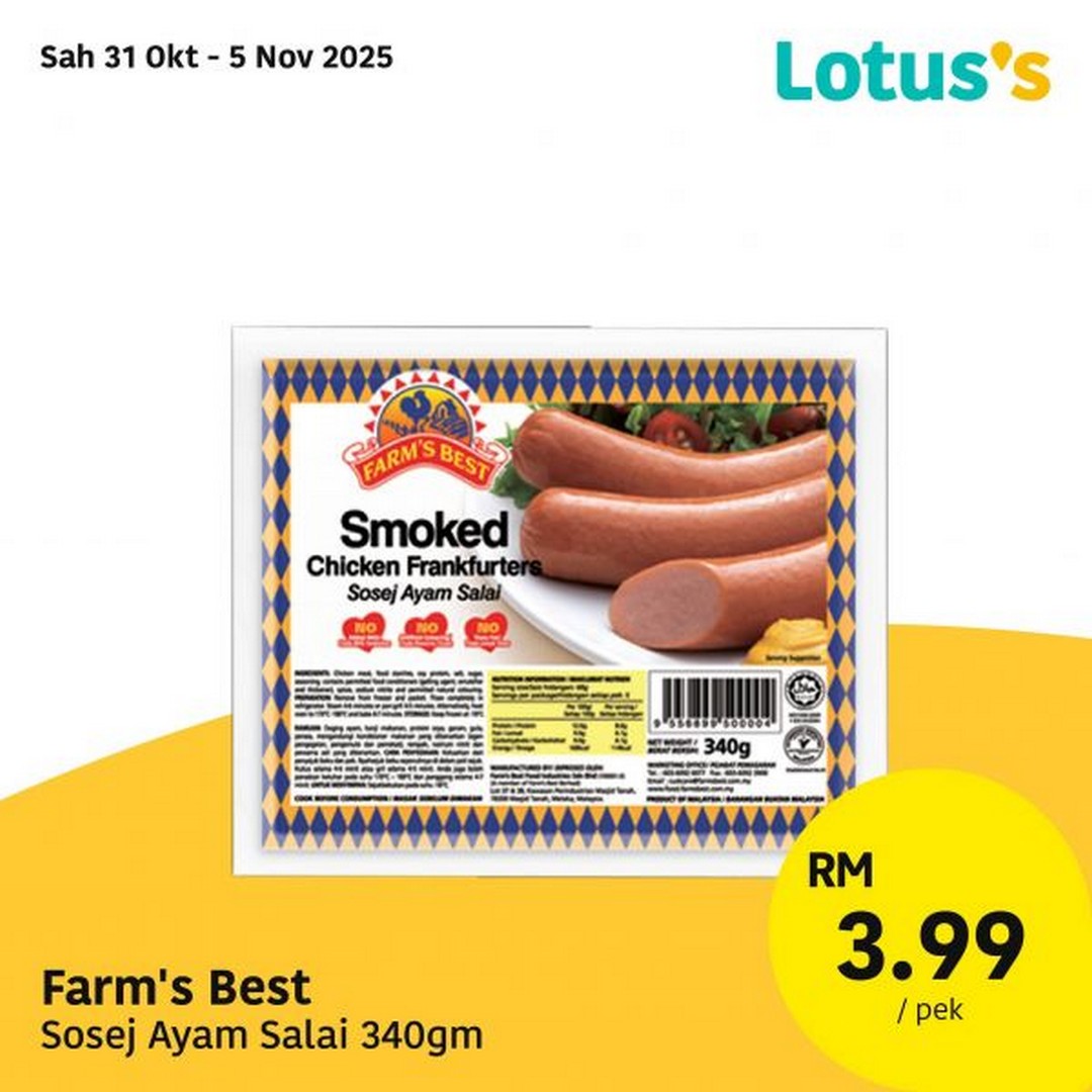 Lotuss-Malaysia-Pasti-Berbaloi-Deals-6 31 October–5 November 2025: Lotus’s Malaysia: Pasti Berbaloi Deals: Grocery and Daily Essentials Promotion