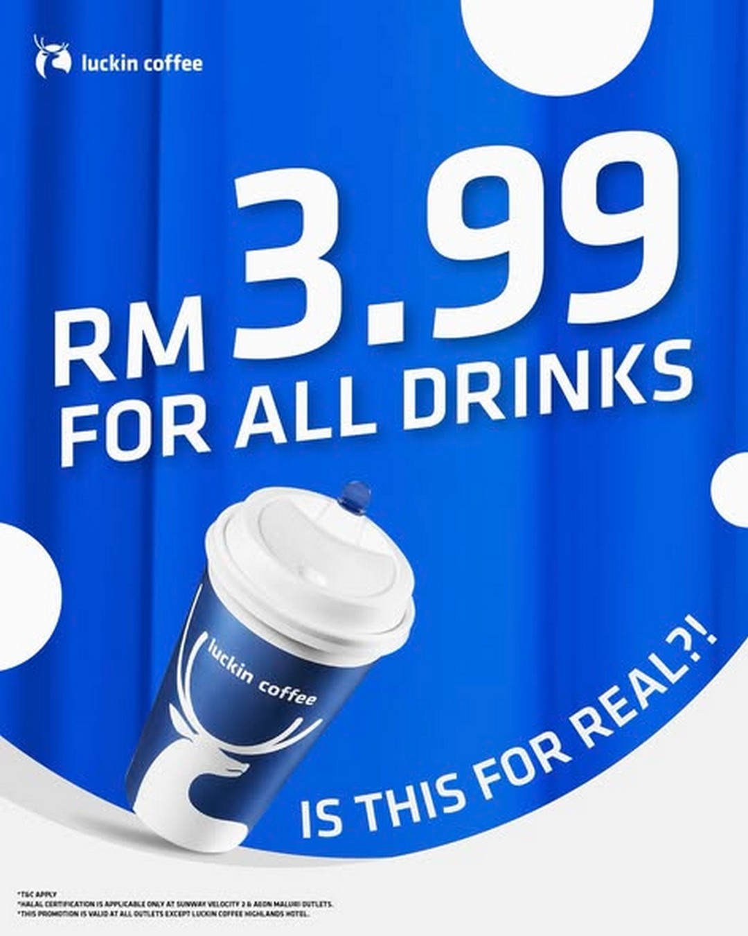 Luckin-Coffee-Malaysia-RM3.99-Halal-Celebration-Promotion 30–31 October 2025: Luckin Coffee Malaysia: RM3.99 Halal Celebration Promotion