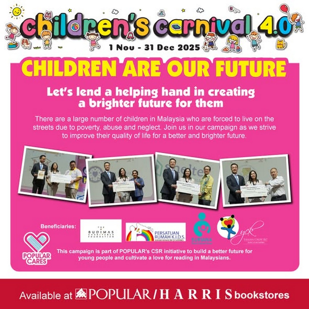 POPULAR-Bookstore-Singapore-Childrens-Carnival-4.0-3 1 November–31 December 2025: POPULAR Bookstore Malaysia Children’s Carnival 4.0: Exclusive Book Deals, Giveaways & Charity Promotion