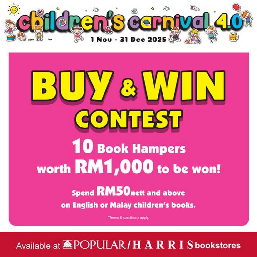 POPULAR-Bookstore-Singapore-Childrens-Carnival-4.0-4 1 November–31 December 2025: POPULAR Bookstore Malaysia Children’s Carnival 4.0: Exclusive Book Deals, Giveaways & Charity Promotion