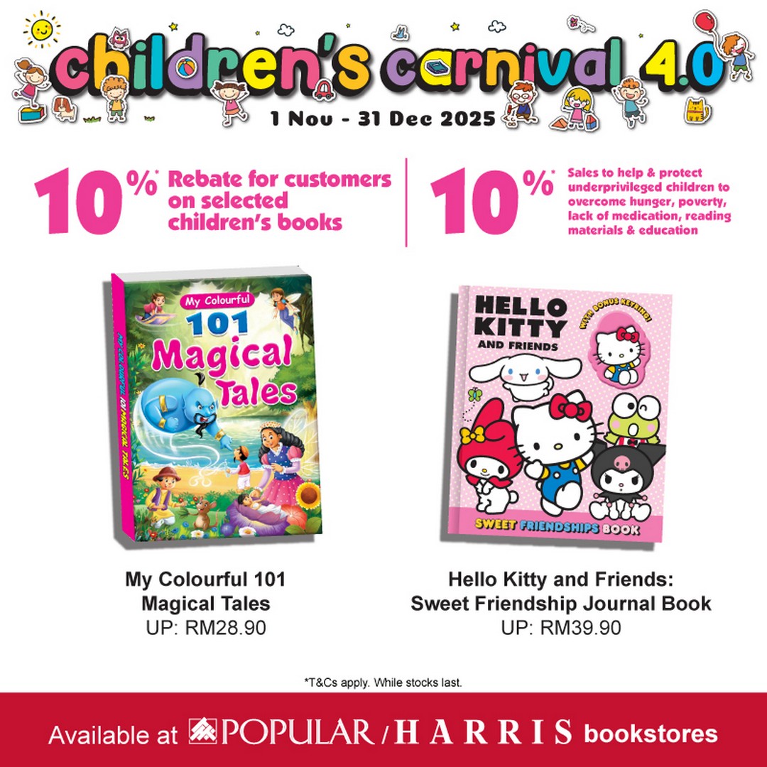 POPULAR-Bookstore-Singapore-Childrens-Carnival-4.0-6 1 November–31 December 2025: POPULAR Bookstore Malaysia Children’s Carnival 4.0: Exclusive Book Deals, Giveaways & Charity Promotion