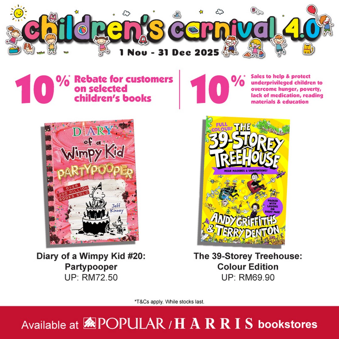 POPULAR-Bookstore-Singapore-Childrens-Carnival-4.0-7 1 November–31 December 2025: POPULAR Bookstore Malaysia Children’s Carnival 4.0: Exclusive Book Deals, Giveaways & Charity Promotion