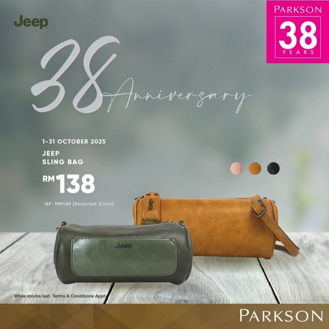 Parkson-Malaysia-38th-Anniversary-Womens-Handbag-Promotion-2 1-31 October 2025: Parkson Malaysia: 38th Anniversary Women’s Handbag Promotion: Special Deals and Discounts