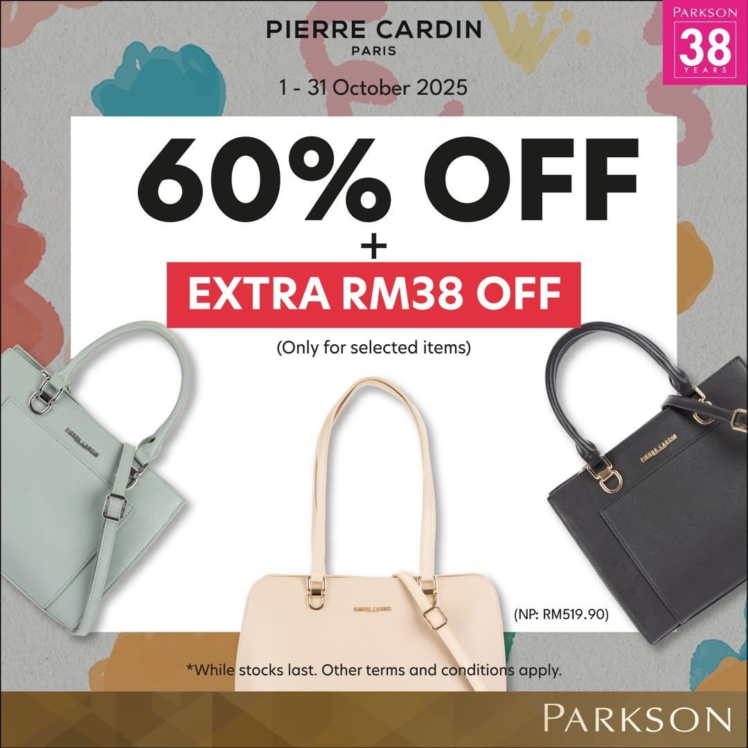 Parkson-Malaysia-38th-Anniversary-Womens-Handbag-Promotion-5 1-31 October 2025: Parkson Malaysia: 38th Anniversary Women’s Handbag Promotion: Special Deals and Discounts