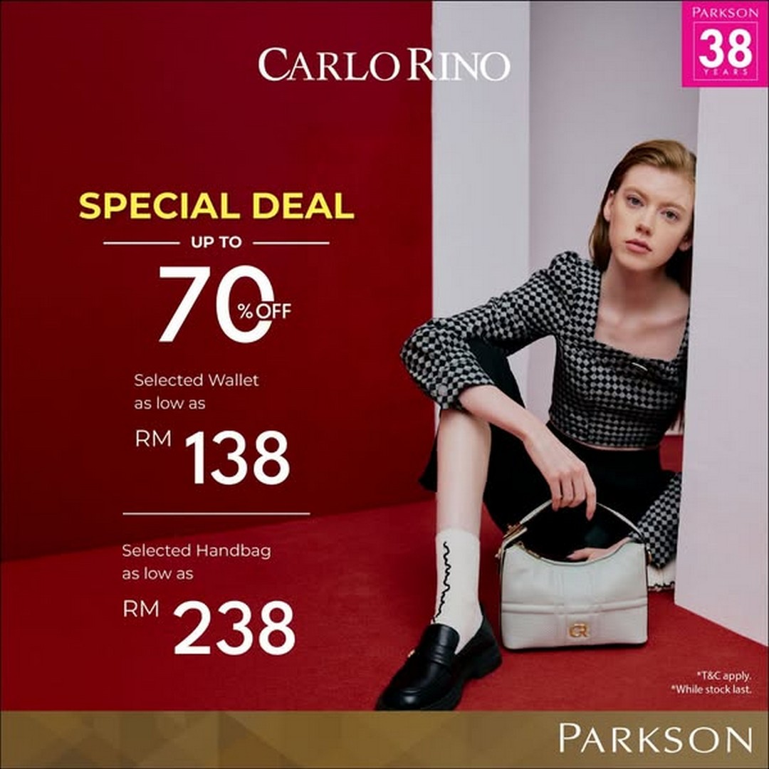 Parkson-Malaysia-38th-Anniversary-Womens-Handbag-Promotion 1-31 October 2025: Parkson Malaysia: 38th Anniversary Women’s Handbag Promotion: Special Deals and Discounts