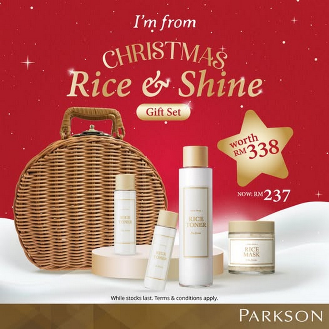 Parkson-Malaysia-Korean-Yeoju-Rice-Skincare-Christmas 28 October 2025 onwards: Parkson Malaysia: Korean Yeoju Rice Skincare Christmas Promotion at Pavilion KL