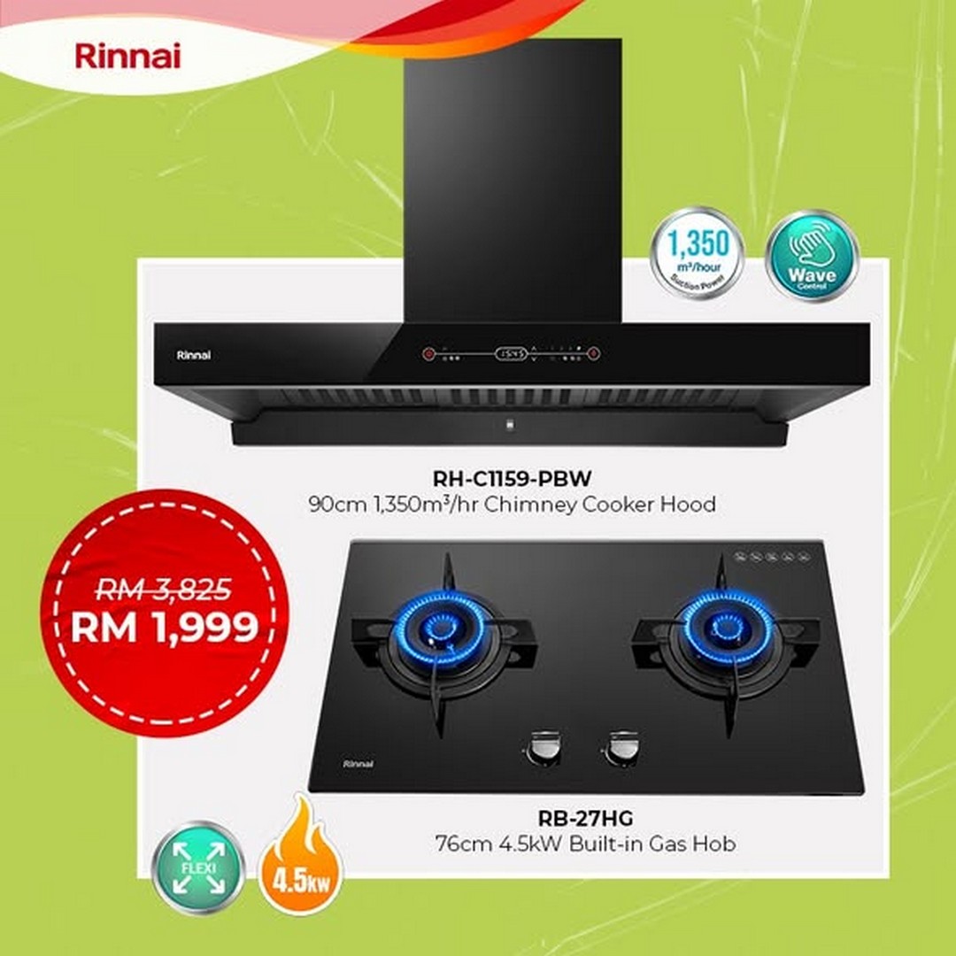 Rinnai-Malaysia-HOMEDEC-Exhibition-Exclusive-Deals-and-Promotions-2 6–9 November 2025: Rinnai Malaysia HOMEDEC Exhibition Exclusive Deals and Promotions at KL Convention Centre