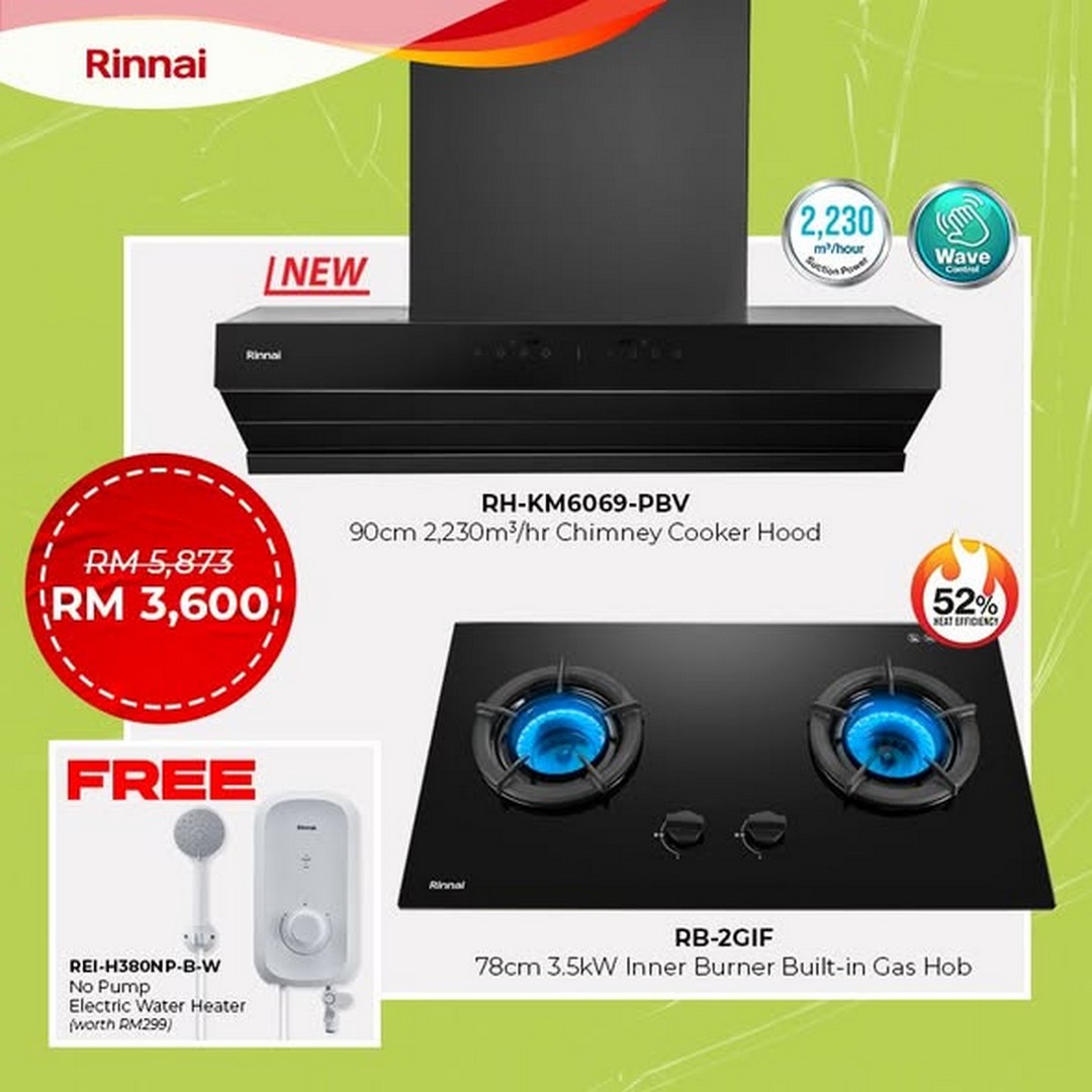 Rinnai-Malaysia-HOMEDEC-Exhibition-Exclusive-Deals-and-Promotions-3 6–9 November 2025: Rinnai Malaysia HOMEDEC Exhibition Exclusive Deals and Promotions at KL Convention Centre