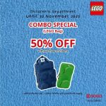 Now till 30 November 2025: SOGO Malaysia: LEGO Combo Special Deals: Promotion on Popular LEGO Sets at 50% OFF