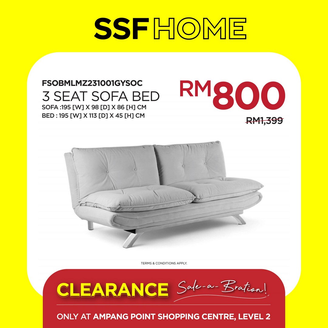 SSFHOME-Malaysia-Clearance-Ampang-Pop-Up-Fair-12 30 October 2025 Onward: SSFHOME Malaysia Clearance Ampang Pop-Up Fair: Sale Event with Lowest Prices Ever