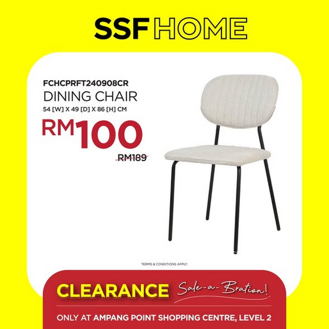 SSFHOME-Malaysia-Clearance-Ampang-Pop-Up-Fair-4 30 October 2025 Onward: SSFHOME Malaysia Clearance Ampang Pop-Up Fair: Sale Event with Lowest Prices Ever