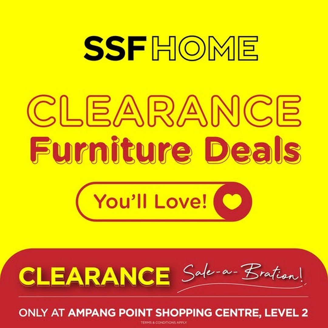 SSFHOME-Malaysia-Clearance-Ampang-Pop-Up-Fair 30 October 2025 Onward: SSFHOME Malaysia Clearance Ampang Pop-Up Fair: Sale Event with Lowest Prices Ever