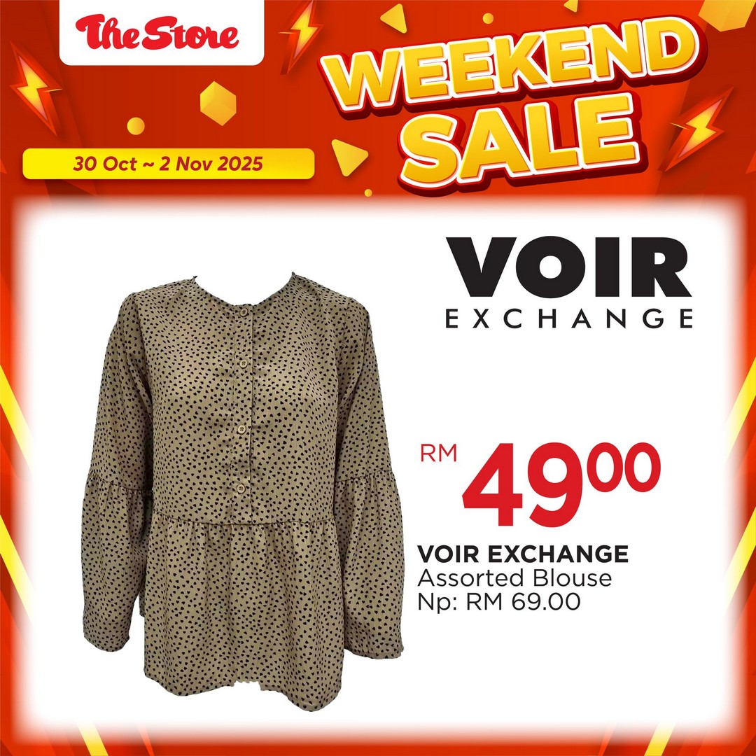 The-Store-Malaysia-Weekend-Sale-Event-Featuring-Fashion-12 30 October–2 November 2025: The Store Malaysia: Weekend Sale Event Featuring Fashion, Home and Lifestyle Bargains