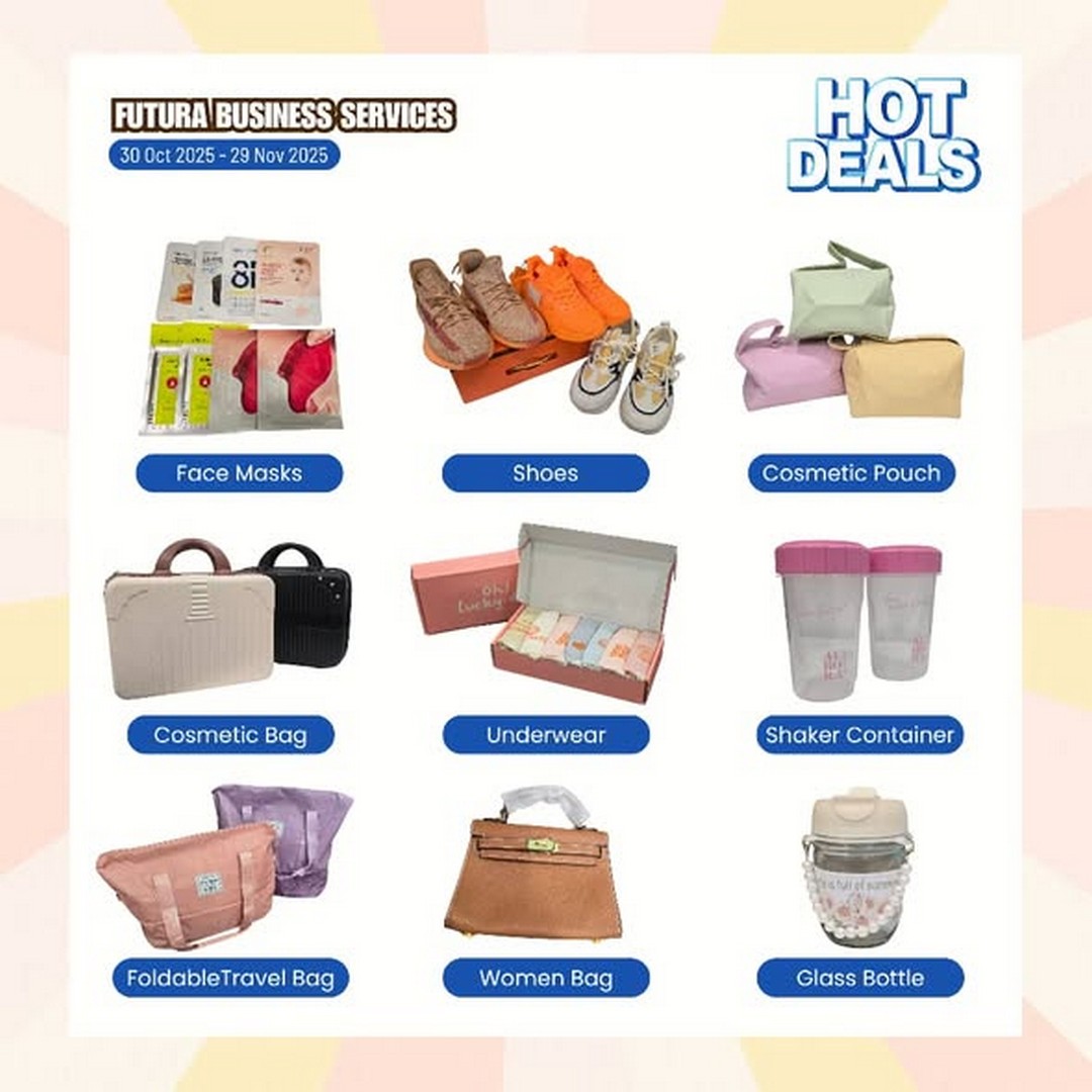 Utropolis-Marketplace-Super-Deals-Warehouse-Sale-2 30 October–29 November 2025: Utropolis Marketplace Super Deals Warehouse Sale – Luggage, Bags, and Shoes Promotion at Level G