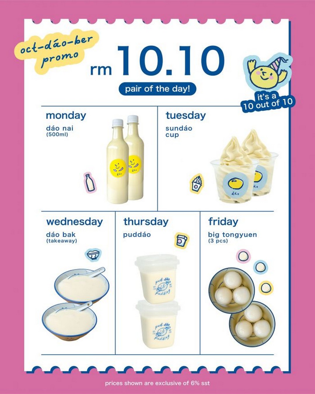 dao-RM10.10-Weekday-Pair-Deals-Promotion 1-31 October 2025: dao: RM10.10 Weekday Pair Deals Promotion – Enjoy Soya Desserts & Drinks at Amazing Prices