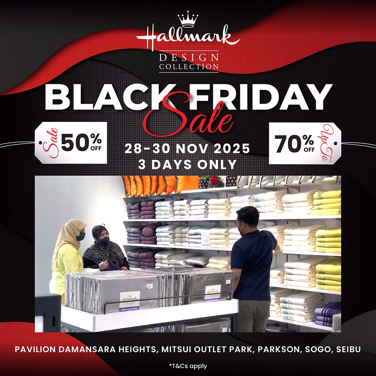 251029-AL-Black-Friday-Sale-Crowd-GA-1200x1200-03 28–30 November 2025: Hallmark Bedding Black Friday Sale – Up to 70% OFF Across Malaysia